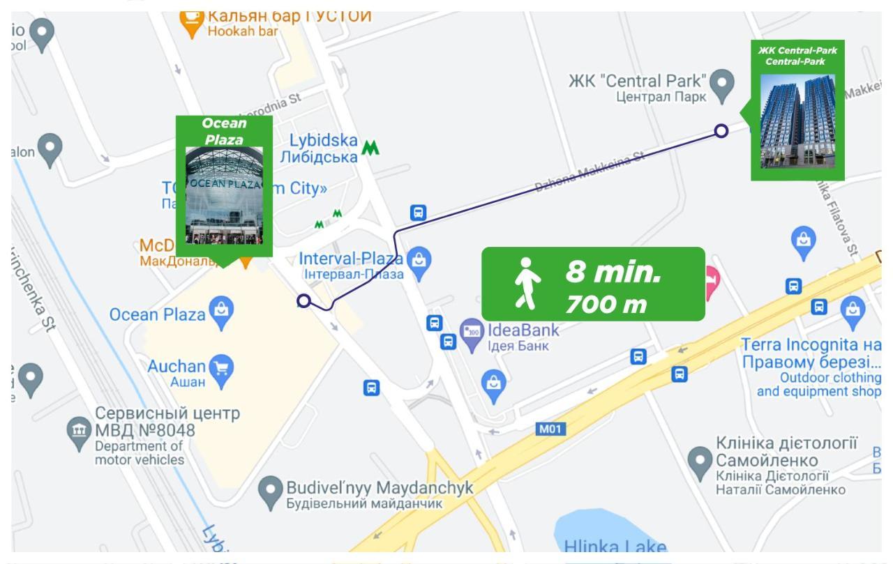 Petrovdom Apartaments 11-212 In Rc Central Park, 7 John Mccain Street Киев Экстерьер фото